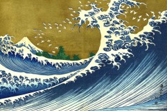 Oeuvre de Hokusai : artiste peintre et graveur japonais