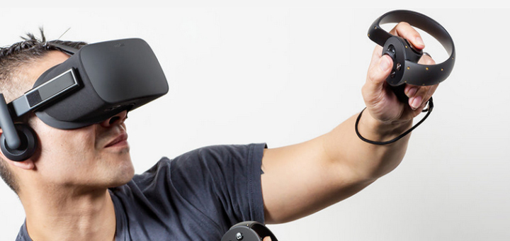 L’Oculus Rift, avec l’Oculus Touch en version démo